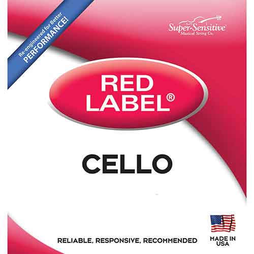 Red Label Cello String Set