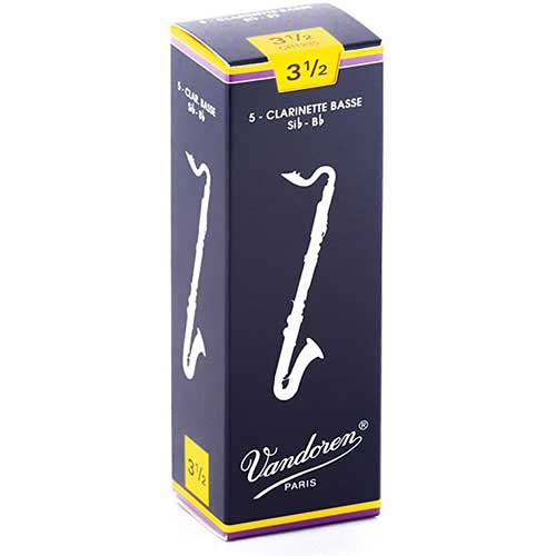 Vandoren Bass Clarinet 3.5 Reeds