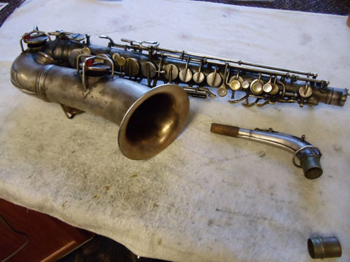 Saxophone Restoration Process